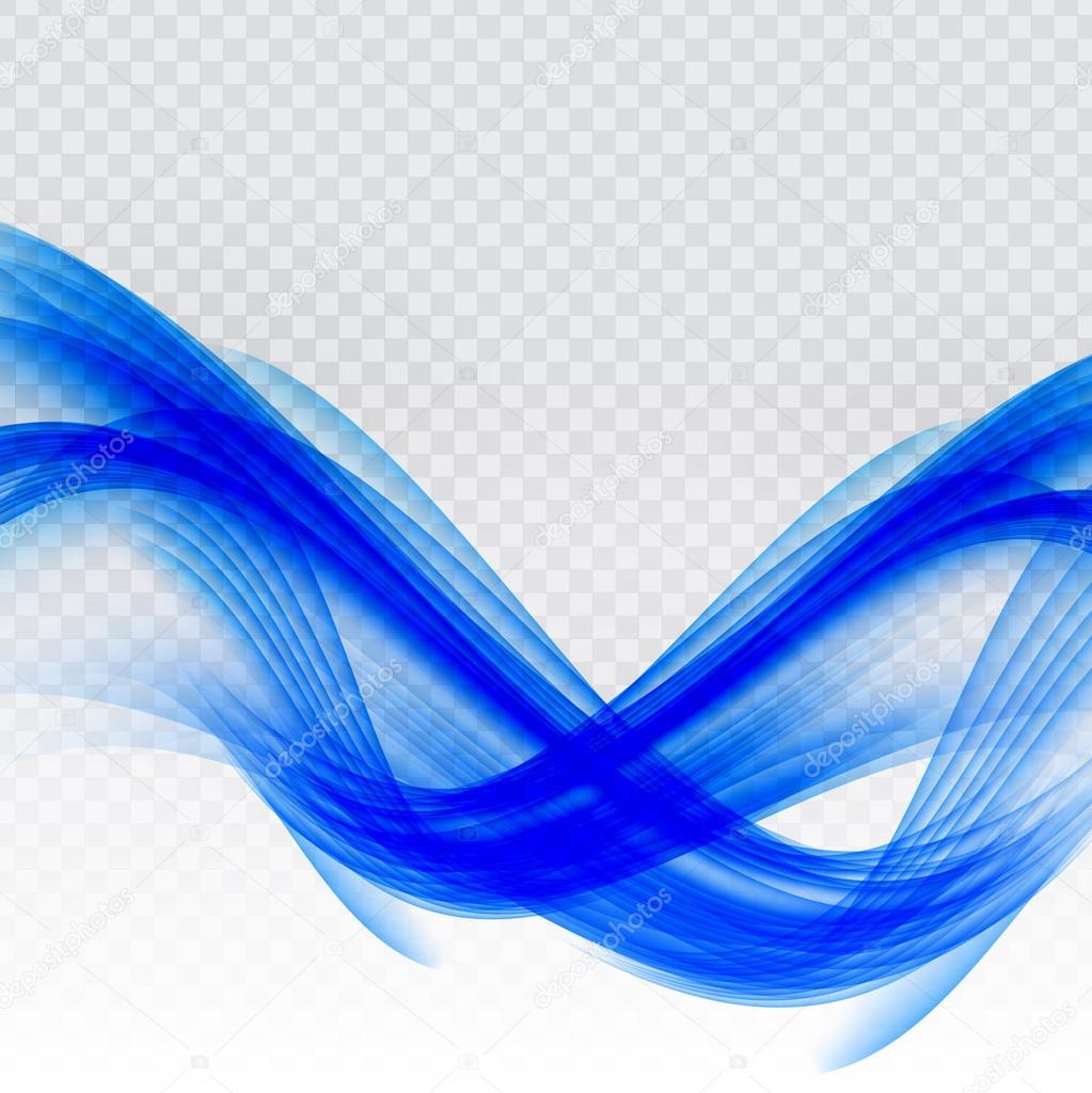 Abstract Colored Wave Background. Vector Illustration