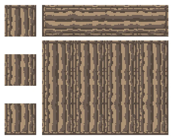Textur für Platformer Pixel Art Vektor - Stein antike Säule isoliert Block — Stockvektor