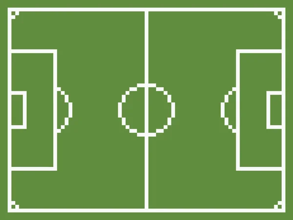 piksel sanat stil Futbol Spor alan futbol Bahçesi