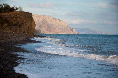 Ai-Petri dağdan Karadeniz'e görüntülemek