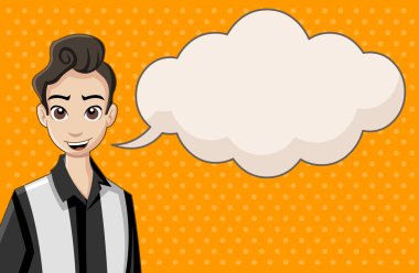 Retro adam Vintage giyim eşyası