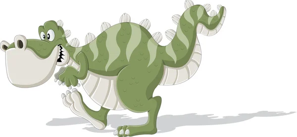 Tiranosaurio de dibujos animados . — Vector de stock