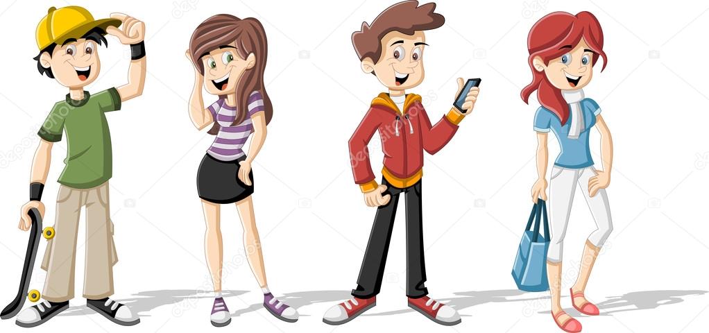 Zwergin Teen Cartoon Partnertausch