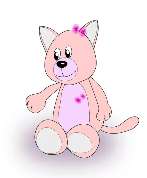 Pink Cat — Stock Photo, Image