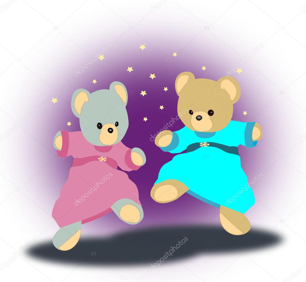 dancing teddy bears