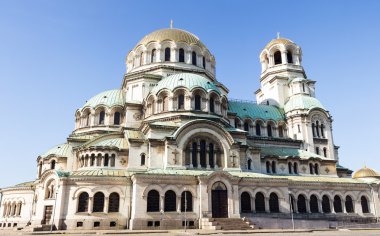 St. Alexander Nevsky Cathedral in Sofia, Bulgaria clipart