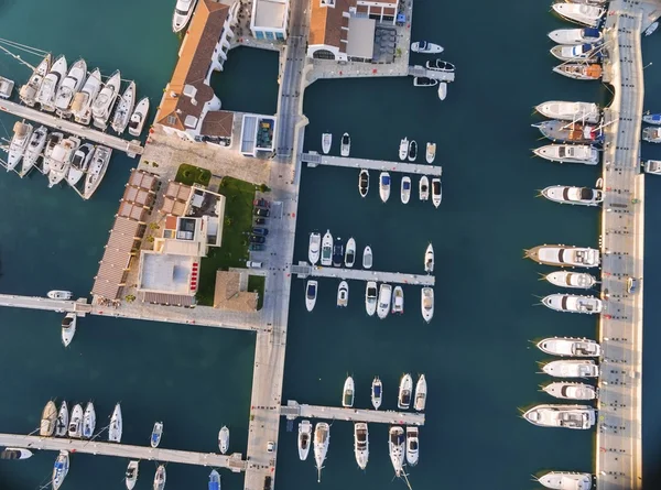 Vista aérea de Limassol Marina, Chipre — Fotografia de Stock