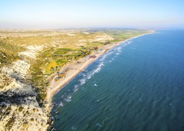 Kourio, Limasol, Kıbrıs, havadan görünümü
