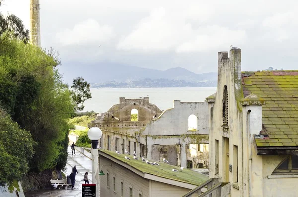 Alcatraz společenský sál, san francisco, Kalifornie — Stock fotografie