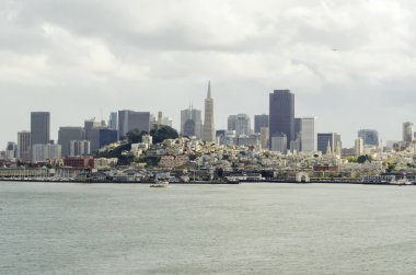 San Francisco skyline, California clipart