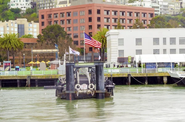 Alcatraz Pier 33, San Francisco — Stock Photo, Image