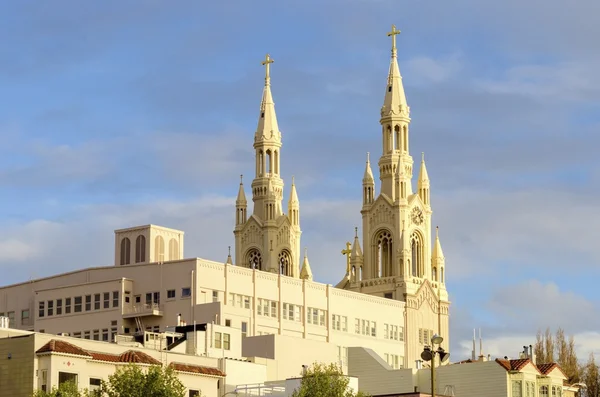 Aziz peter ve paul Kilisesi, san francisco — Stok fotoğraf