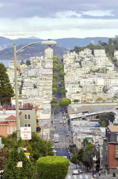 Lombard Street, San Francisco, California — Foto de Stock