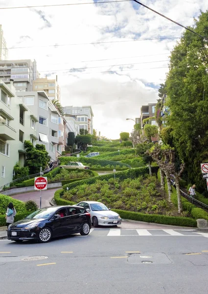 Lombard Street, San Francisco, California — Stockfoto