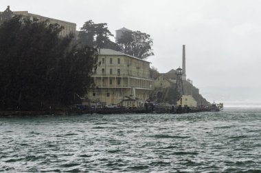 Alcatraz island, San Francisco, California clipart