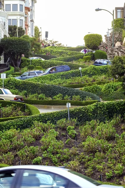 Lombard Street, San Francisco, California — Stock Photo, Image