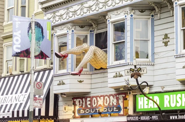 Haight ashbury, Σαν Φρανσίσκο — Φωτογραφία Αρχείου