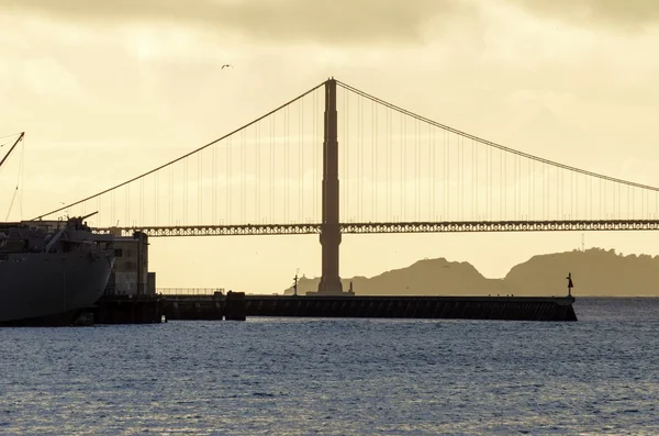 Golden Gate Bridge, São Francisco, Califórnia — Fotografia de Stock