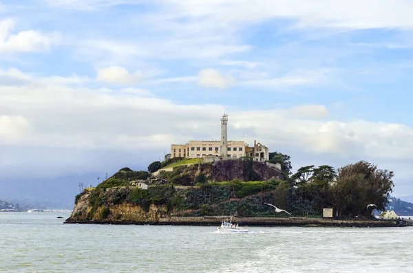 Alcatraz island, san francisco, Californië — Stockfoto