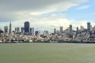 san francisco manzarası, Kaliforniya