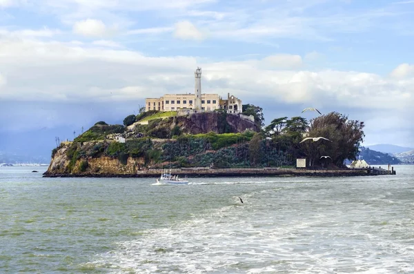 Alcatraz ostrov, san francisco, Kalifornie — Stock fotografie