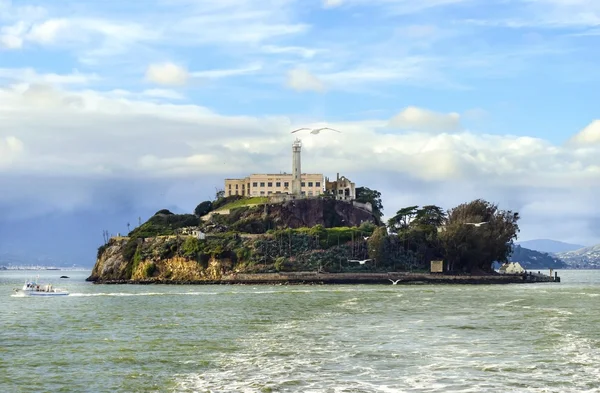Остров Алькатрас, Сан-Франциско, Калифорния — стоковое фото