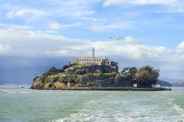 Alcatraz Adası, san francisco, california — Stok fotoğraf