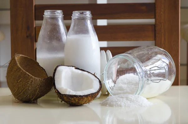 Coconut produkter — Stockfoto