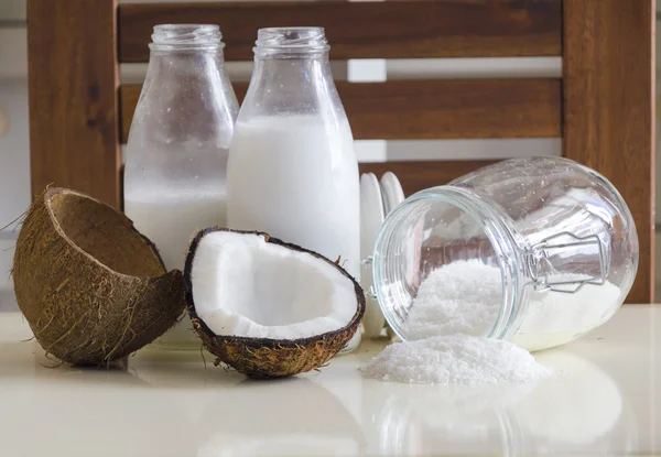 Coconut products — Stock Photo, Image