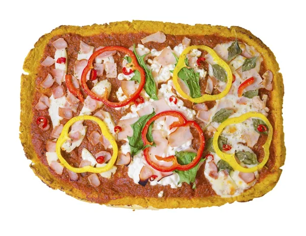 Pizza di cavolfiore — Foto Stock