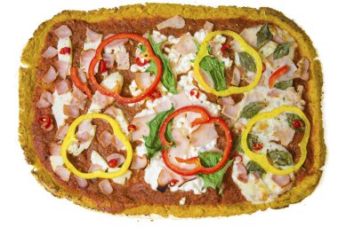 Karnabaharlı pizza