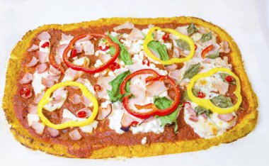 Karnabaharlı pizza