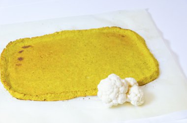 karnabahar pizza kabuk