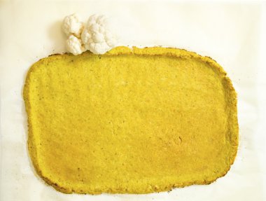 karnabahar pizza kabuk