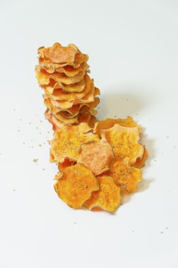 Sweet potato chips clipart