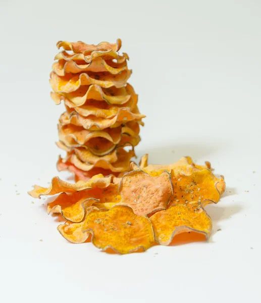 Söt potatischips — Stockfoto