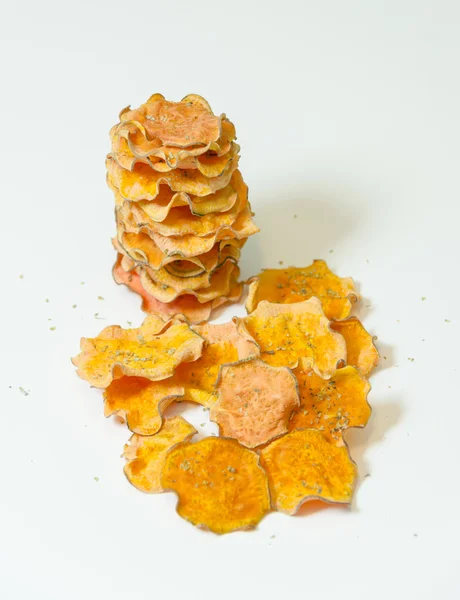 Sweet potato chips — Stock Photo, Image