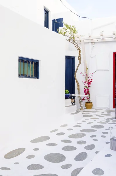 Architektura Wyspa Mykonos, Grecja Obraz Stockowy