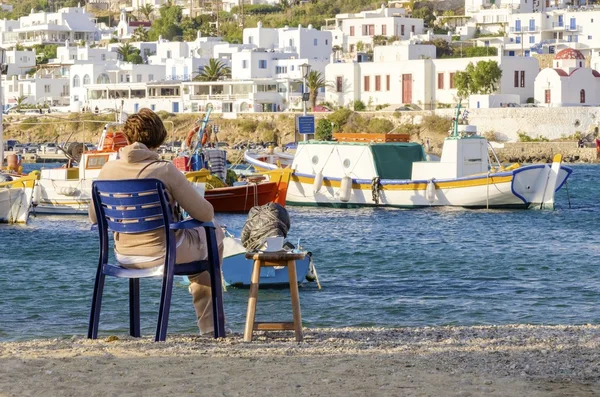 Chora, Mykonos, Griekenland — Stockfoto