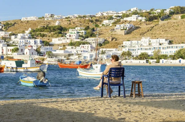 Chora, Mykonos, Grecia — Foto de Stock