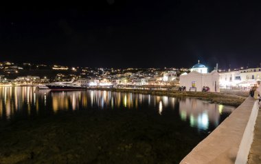 Chora bağlantı noktası, Mykonos, Yunanistan
