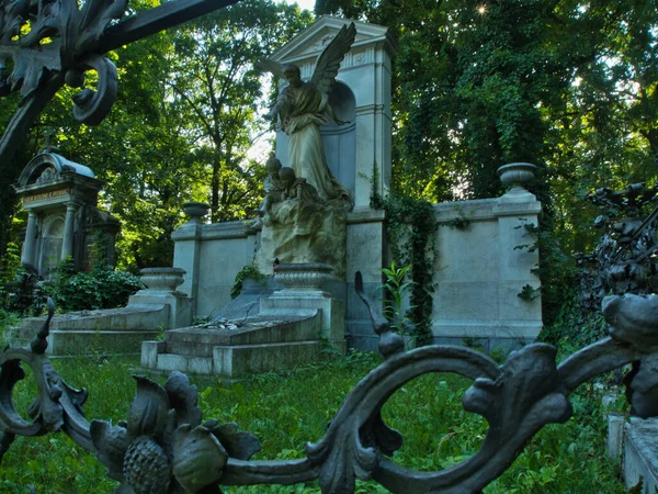 Images Lodz Poland July 2021 Beautiful Architectural Tomb Well Known — Stock Photo, Image