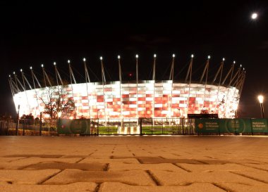 Polonya Ulusal Stadyumu.