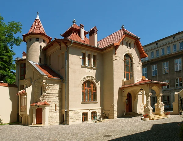 Art Nouveau villa Leopold Kinderman — Stock Photo, Image