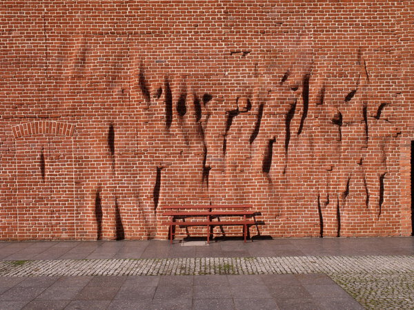 Radogoszcz- death camp wall.