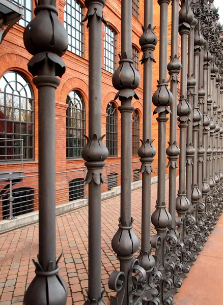 Manufactory fence. — Stock Photo, Image