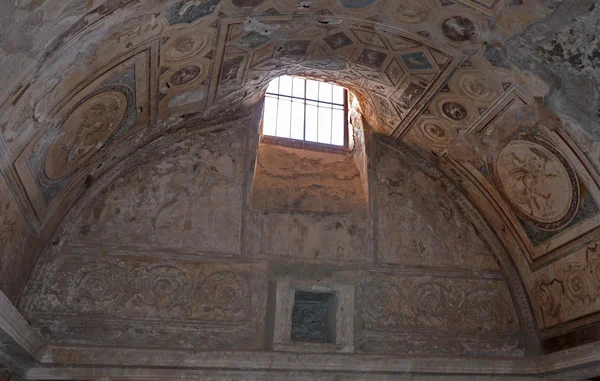 Interior del Foro Baños (tepidarium), Pompeya — Foto de Stock