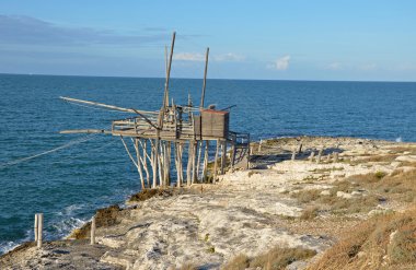 trabucco sahillerinin gargano, İtalya