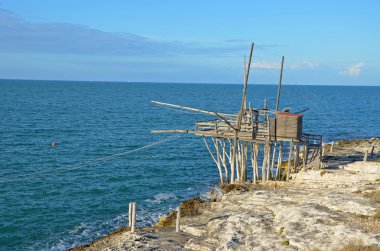trabucco sahillerinin gargano, İtalya