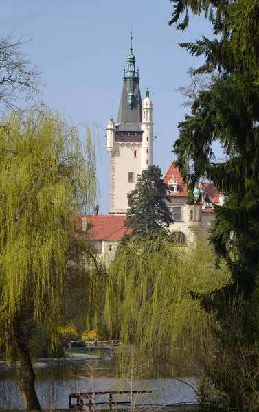 Pruhonice castle, Czech republic — Stock Photo, Image